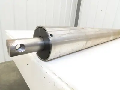 PPI Hytrol 914.R7S49T Conveyor Take-Up Pulley 4"x 49"BW 1-9/16" Shaft Crowned