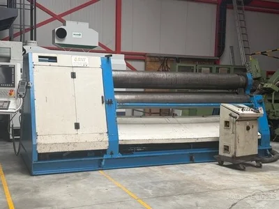 Used 2000 DAVI-PROMAU MCB 3037 Plate Bending Rolls including Pinch NL | Mach 4 Metal #1292220