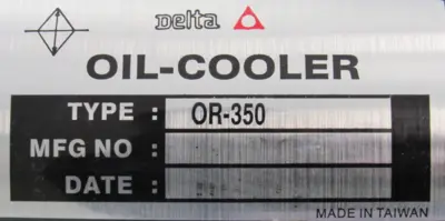 NEW DELTA 0R-350 HEAT EXCHANGER OIL-COOLER 0R350