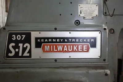 KEARNEY & TRECKER 307 S12 Vertical Mills - (incl: Combination) | Mohawk Machinery (7)