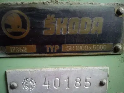 Used 1960 SKODA SR 1000 X 5000 Engine Lathes CZ | Amaron s.r.o. #1064722