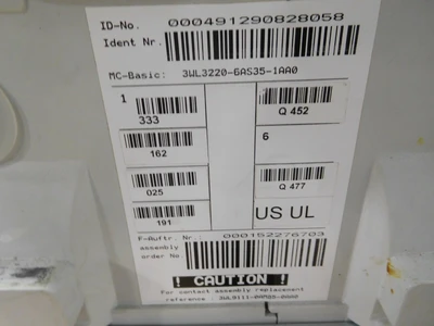 Used Siemens WLF2A308 Circuit Breakers Ohio US | Equipment Recovery Corp. #1330628