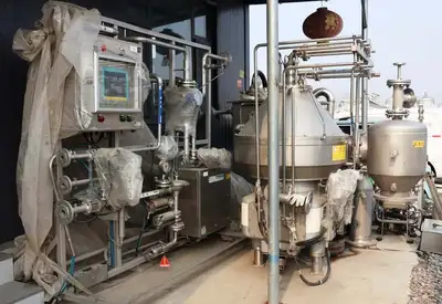 Flottweg AC 2000-410g ATEX clarifier centrifuge, 316SS.