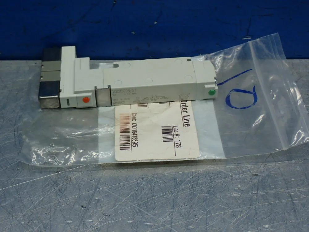 New | in-Stock SMC VQC2500N51 Solenoid Valves Ohio US | HGR 24 #1125862