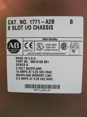 USED Allen-Bradley 1771-A2B