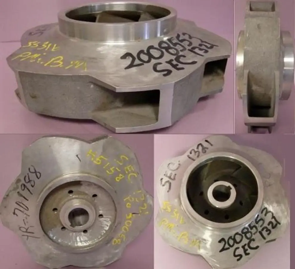 QTY. 1. 16" ( 15-5/8") CENTRIFUGAL PUMP IMPELLER H...