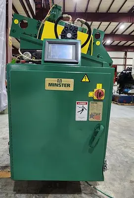 26" x .090" x 14,000 LB MINSTER COIL SERVO FEED LINE