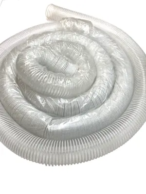 Vacuum Ducting 3" | Clear Hose Flexible 22' FT - New Other
