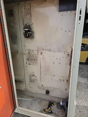 72" x 16" Twin Door Heavy Duty Electrical Control Enclosure Cabinet