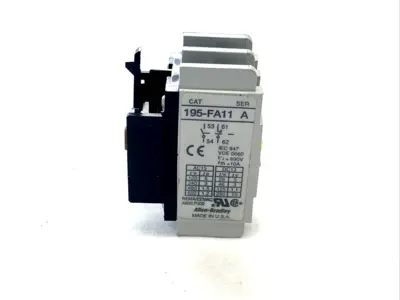 195-FA11 | Allen Bradley  Ser. A Auxiliary Contact Block - New Other