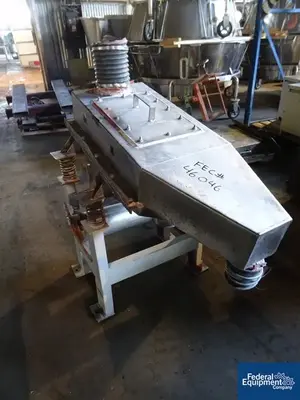 USED Martin Engineering 16" x 28" MARTIN ENGINEERING VIBRO SCREENER, SS, SINGLE DECK