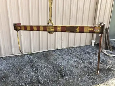 990lb Lifting Beam for Crane 5.75ft X 6″ ; 68″ Spread