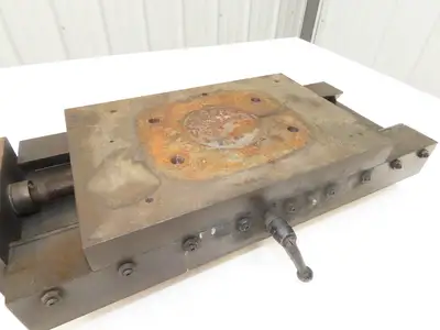 Milling Machine Sliding Dovetail Fixture Table 8"x12" Threaded Jig Plate