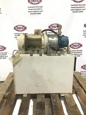 Rexroth PV7-20/20-20RA01MA0-10 Hydraulic Unit 120L Tank Capacity