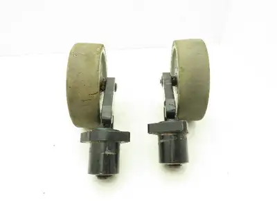 JLG 1001228850 Solid Tire Caster Wheel Off JLG 10MSP Picker Right & Left Set