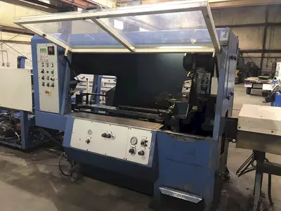 SIMEC MODEL CICLOMEC 122 CNC AUTOMATIC COLD SAW WITH 20' LOADING RACK