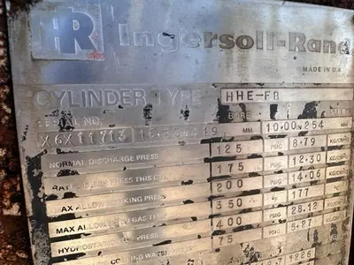 USED INGERSOLL RAND 4HHE-FB-3-1
