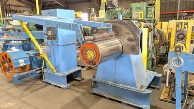 RUESCH 24" x 5.00" x 10,000# Slitting Line (14701) SLITTING LINES | Machinery International LLC (1)