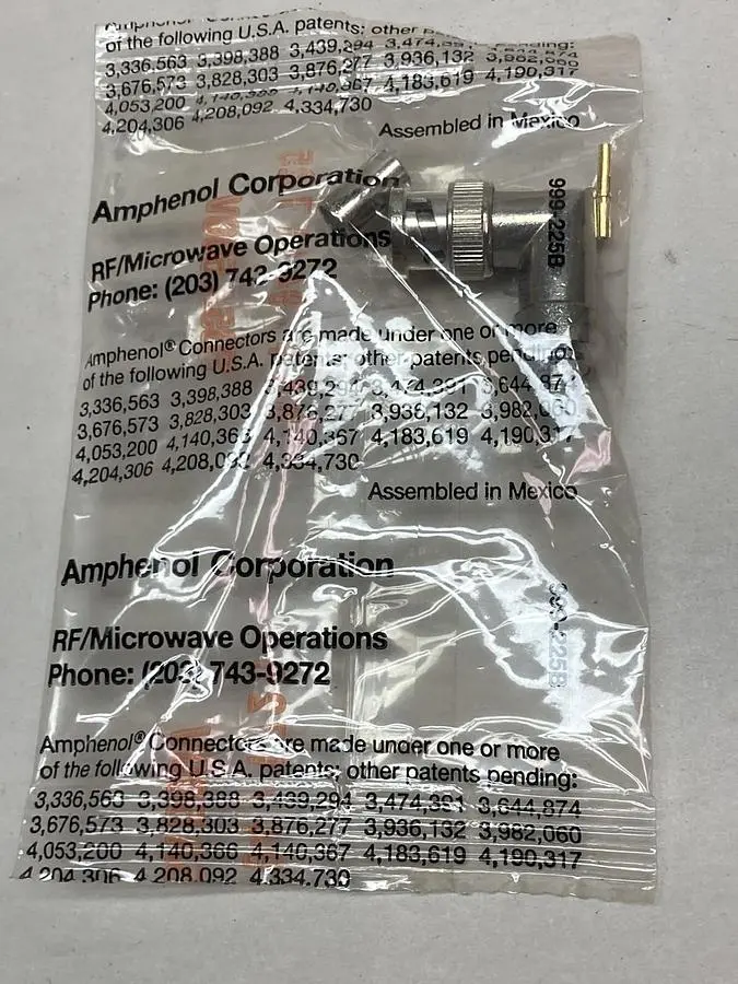 Used AMPHENOL 999-225B Miscellaneous Equipment (Electrical & Power) | Surplus Asset Holdings #1192364