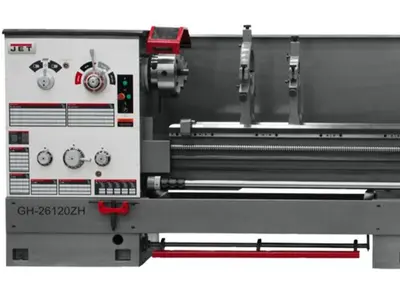 New | in-Stock JET GH-26120ZH Engine Lathes Illinois US | Olympus Machinery Group #1348818