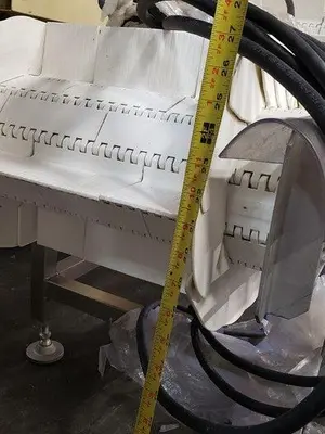 9' High Z-Style Incline Conveyor