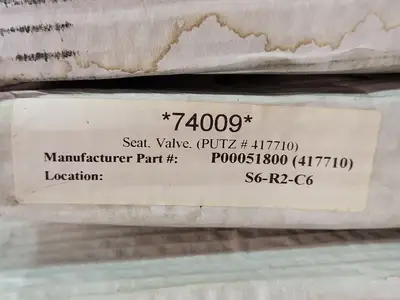 Valve Seat P00051800, 417710