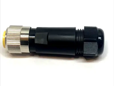 USED AUTOMATIONDIRECT ZIPPORT 5-PIN MALE FIELD CONNECTOR 7/8"-16