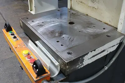 57.7 TON NEFF MODEL DF50-15M C-FRAME HYDRAULIC PRESS