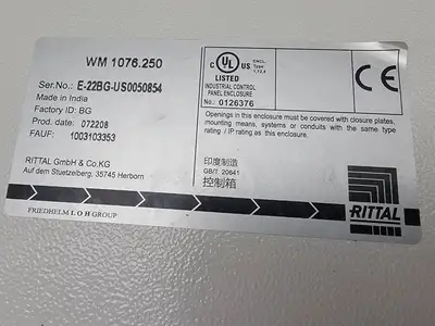 USED RITTAL WM 1076.250