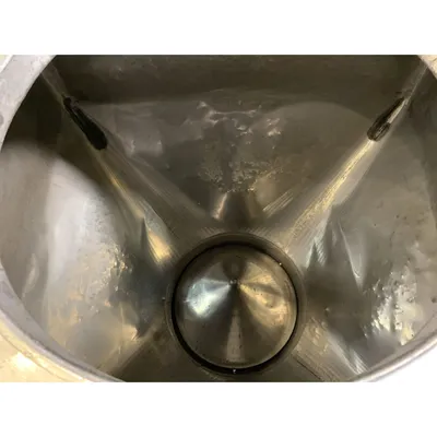 Used 1000 Liter (35 cu. Ft) IBC Matcon Stainless Steel Portable Tote Bin