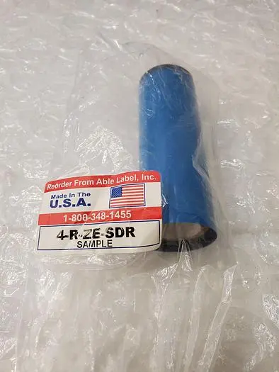 ABLE LABEL BLACK RESIN RIBBON 4-R-ZE-SDR