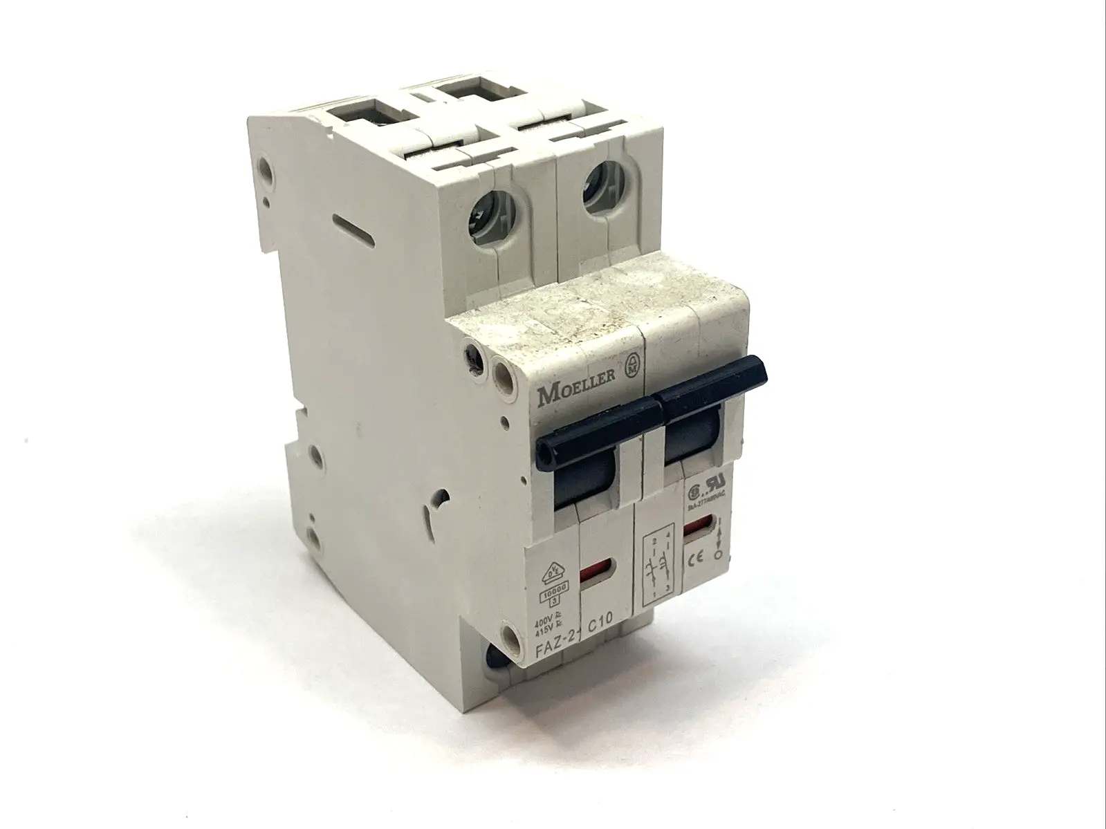Used Moeller Circuit Breaker 2-Pole 10A 415V Circuit Breakers Michigan US | Maverick Industrial Sales #1398824