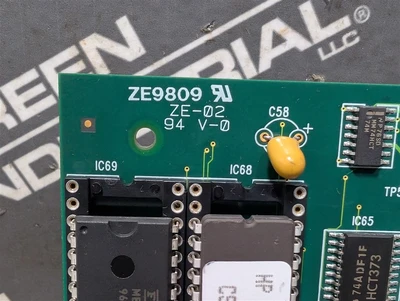 Arcom Control Systems Ltd. WHPA J386 V1 I6 Memory Board MEM 930903 Used