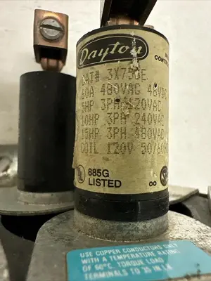 Used DAYTON 3X750E Miscellaneous Equipment (Electrical & Power) | Surplus Asset Holdings #1202835