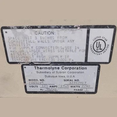 USED THERMOLYNE - SYBRON FD1525M