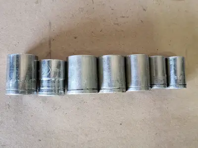 Assorted Socket Set, 3-/8" to 1-1/2", 10-24 mm, 58 pc