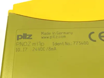 USED PILZ SAFETY EXPANSION MODULE 8-INPUT 773400 LOT OF 2