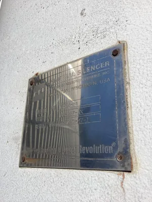 Universal Silencer Vertical Steel 4000 Gallon Tank; Model URSX-24