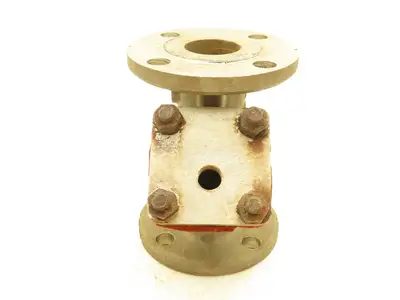 Mueller Steam Specialty 278101 Y-Strainer Valve Flanged 2" CF8M