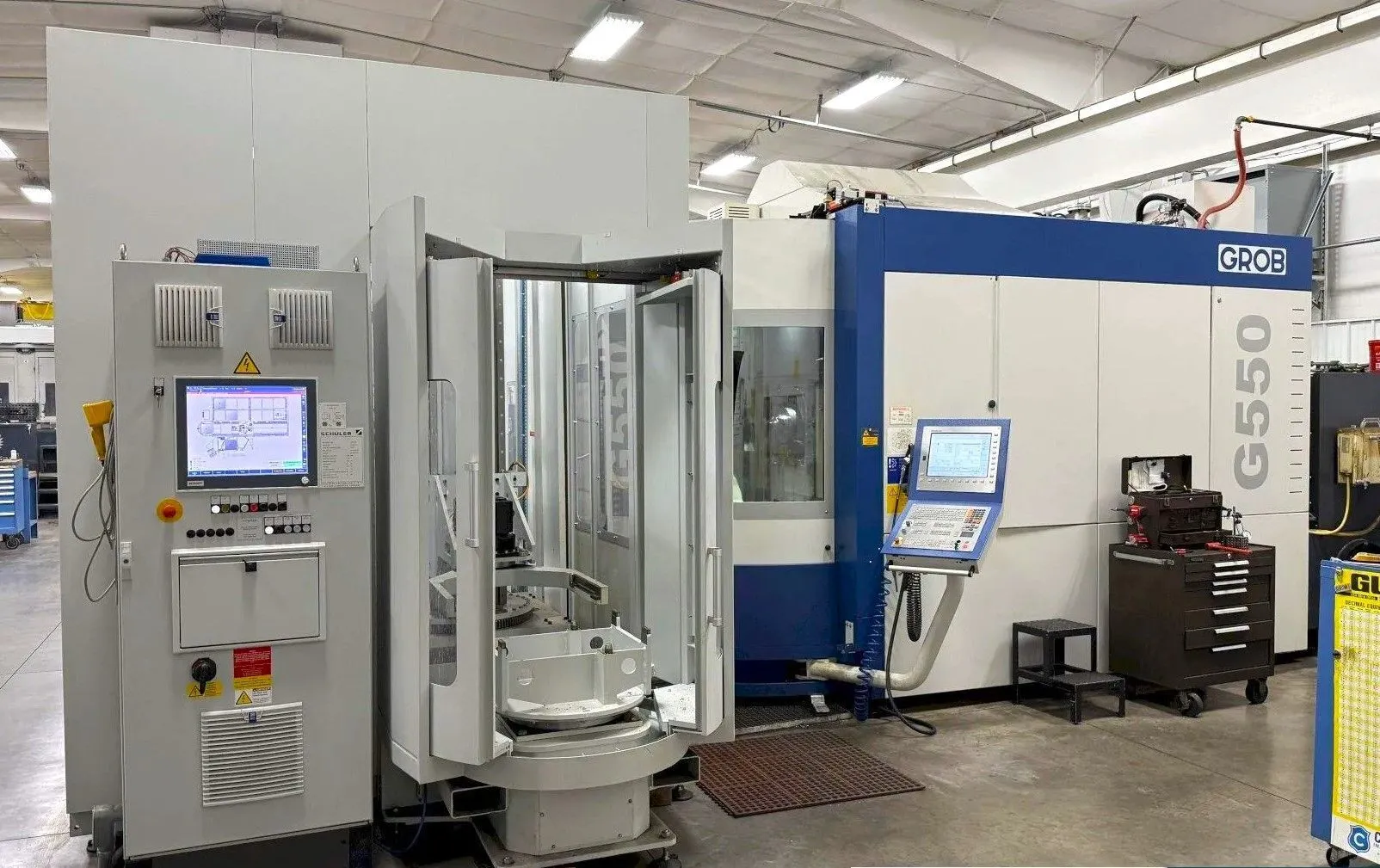 Used 2015 GROB-WERKE G550 Universal Machining Centers Illinois US | Asset Exchange Corporation #1336070