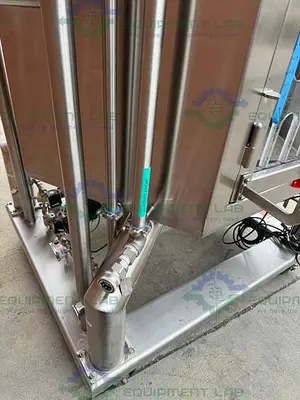 USED THERMO FISHER STAINLESS STEEL IMPULSE 750 LITER SINGLE-USE MIXER