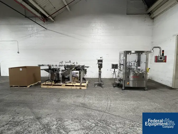 Used Capmatic Capmatic Monoblock Filler, Plugger, Capper, Model Bambino Liquid Fillers Ohio US | Federal Equipment Company #128606
