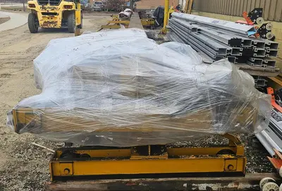 USED 1999 USECO INDUSTRIES 3 TON DOUBLE BRIDGE OVERHEAD CRANE