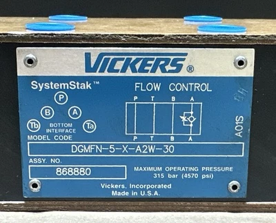 NEW Vickers DGMFN-5-X-A2W-30