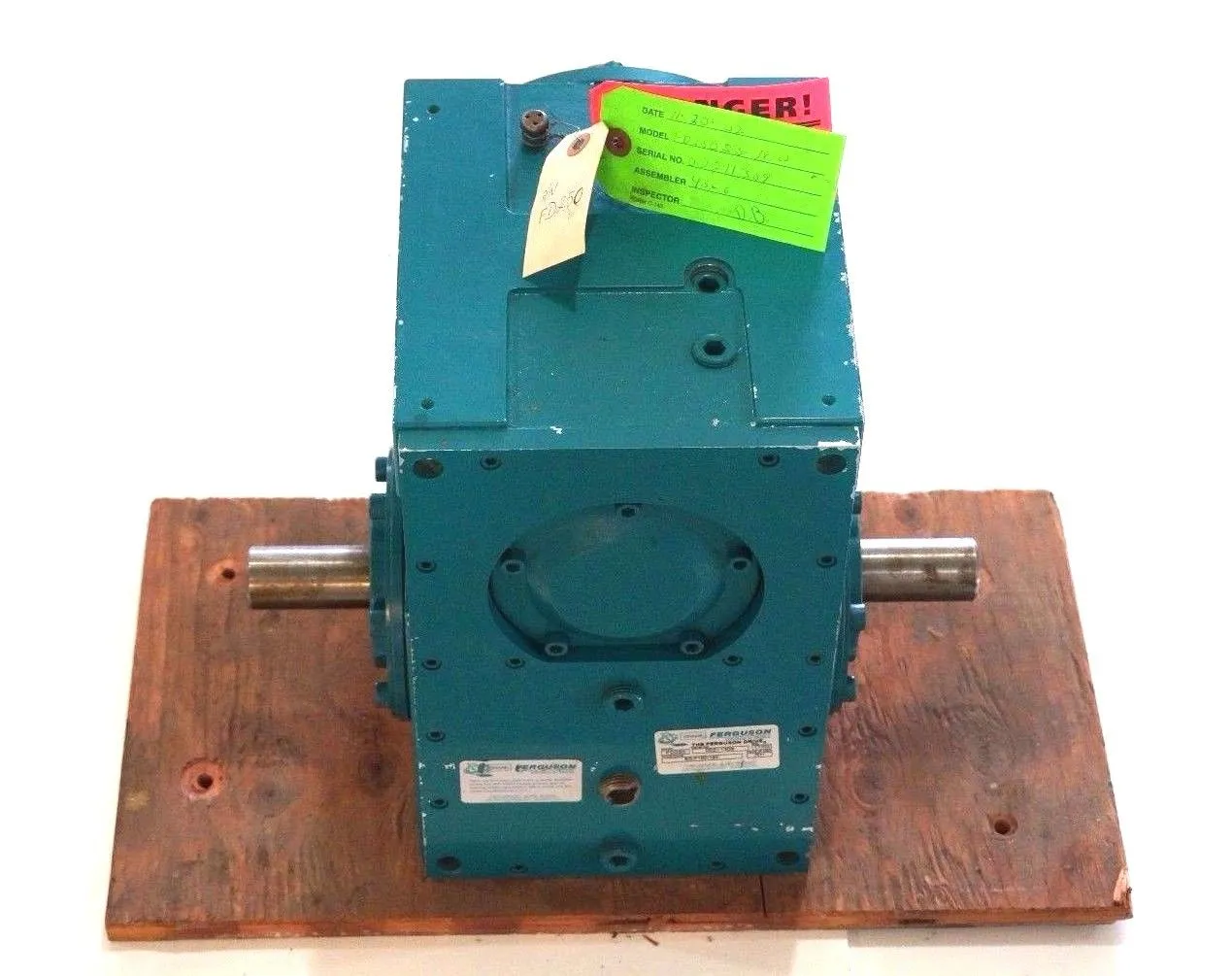 NEW CRANE FERGUSON FD250 GEAR REDUCER RIGHT HAND, 6/2-F150-180