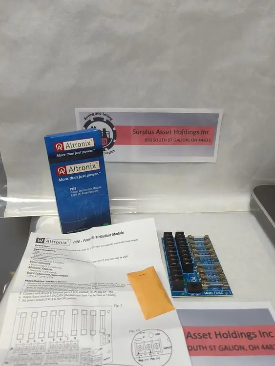 New | in-Stock ALTRONIX PD8 Input / Output Modules | Surplus Asset Holdings #1205860
