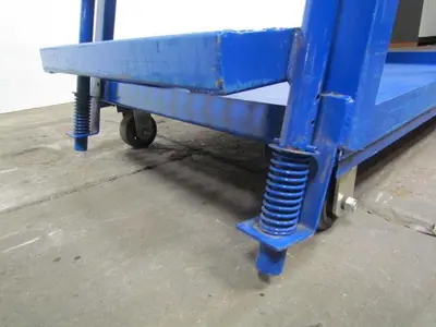 Vestil SPS2-2848 Two Shelf Order Picker Cart Steel Construction 1000lb Capacity