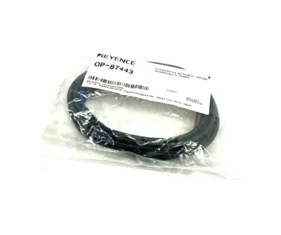 NEW KEYENCE PANEL/MONITOR POWER CABLE M8 4-PIN / STRAND WIRE 2 M