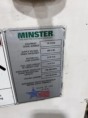 USED MINSTER MEF2-CS-8S