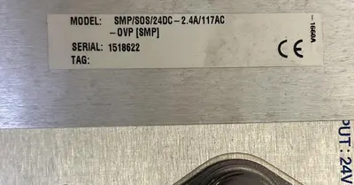 USED MOORE INDUSTRIES SMP/SOS/24DC-2.4A/117AC